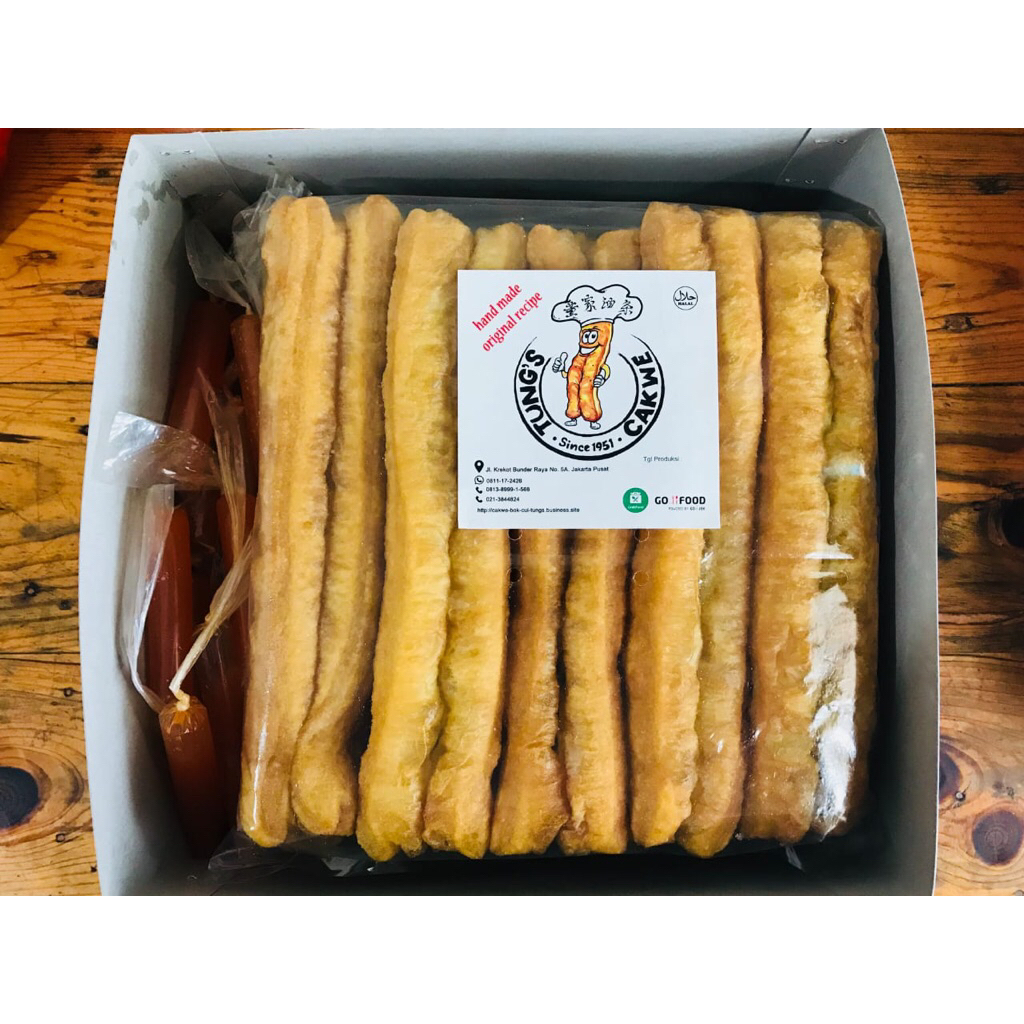 

Cakwe 1/2 Matang Isi 50pcs Tanpa Sambel