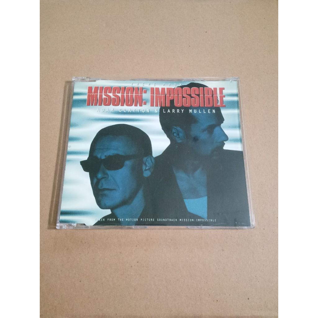 Adam Clayton & Larry Mullen - Theme From Mission: Impossible (CD, Single) (Paramount Pictures, Mothe