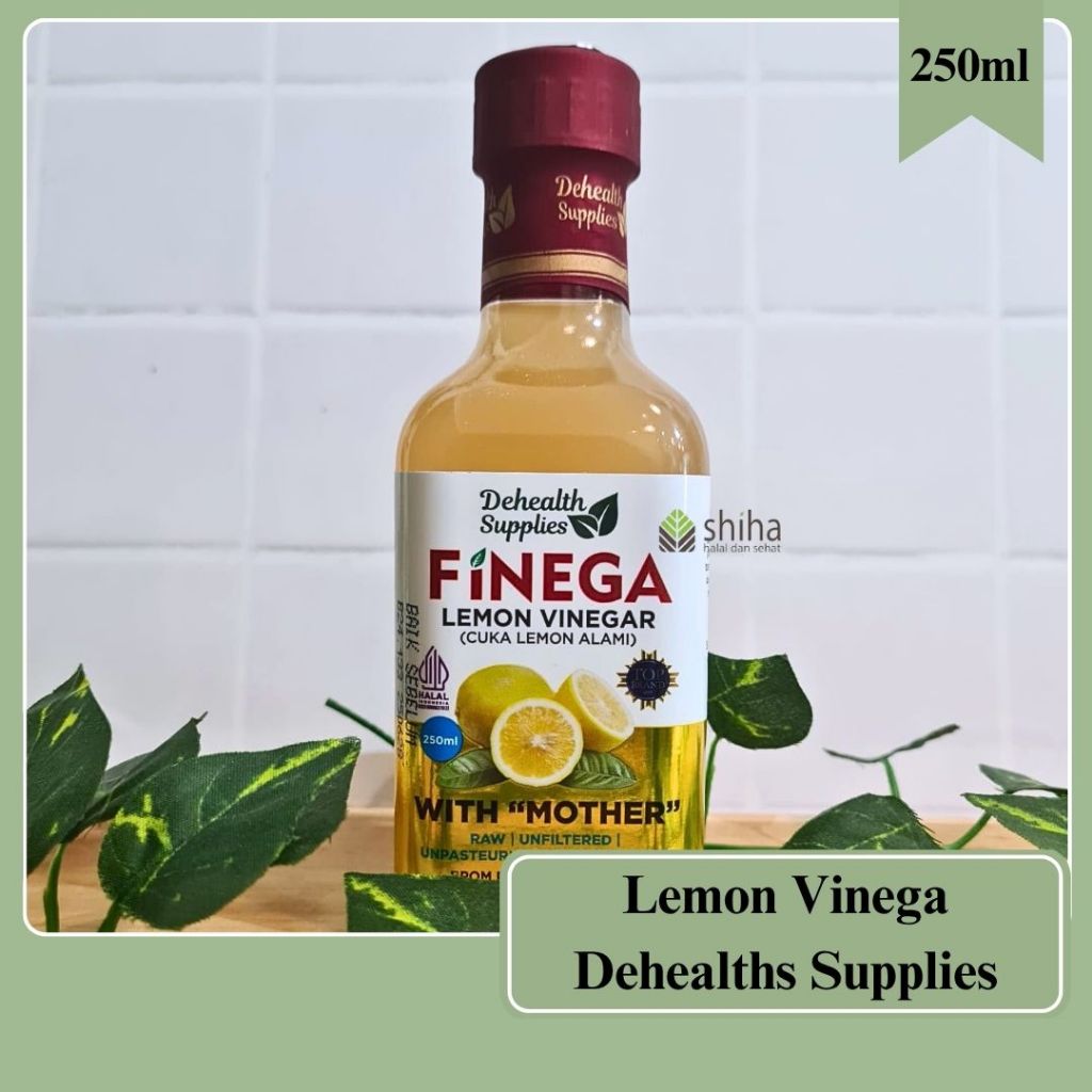 

Finega 250ml Cuka / Lemon Vinega by Dehealth Supplies |Warungshiha