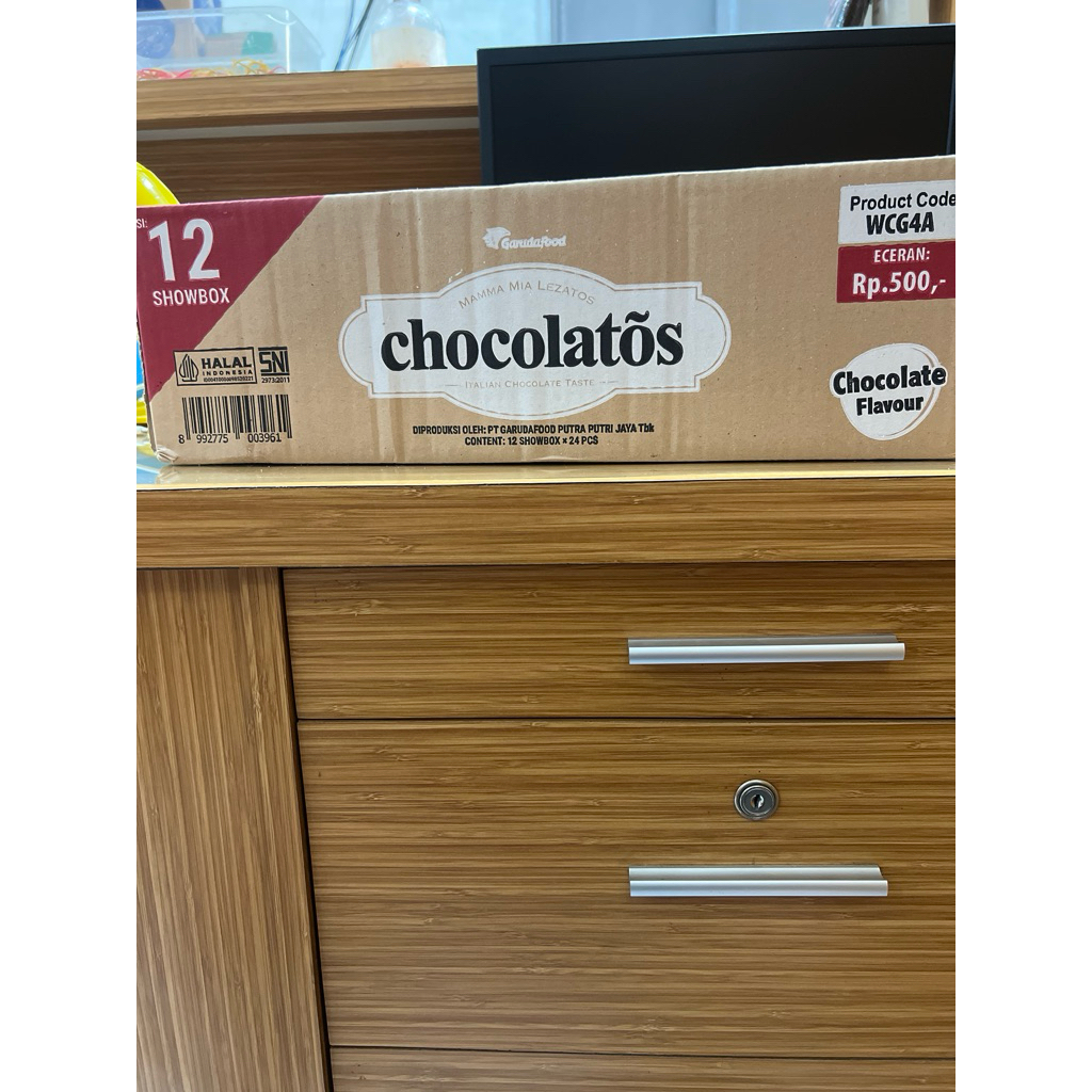 

GERY CHOCOLATOS ECERAN 500 1 dus isi 12 pak RASA COKELAT