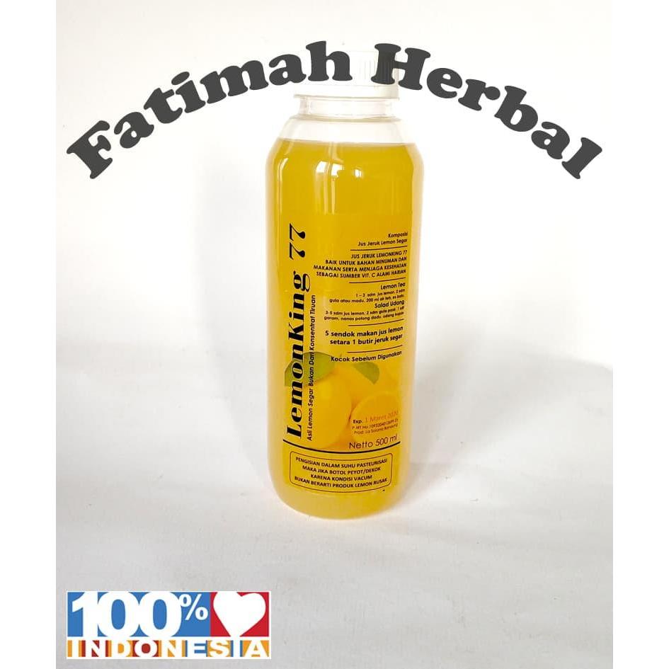 

Juice Diet Sari Lemon Lemon King 77 - 500 ml