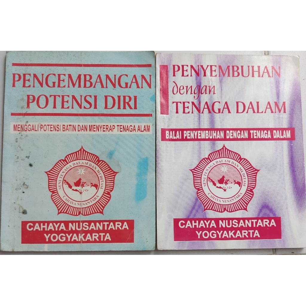 BUKU SENI TENAGA DALAM DAN MEDITASI CAHAYA NUSANTARA YOGYAKARTA (BEKAS ORIGINAL)