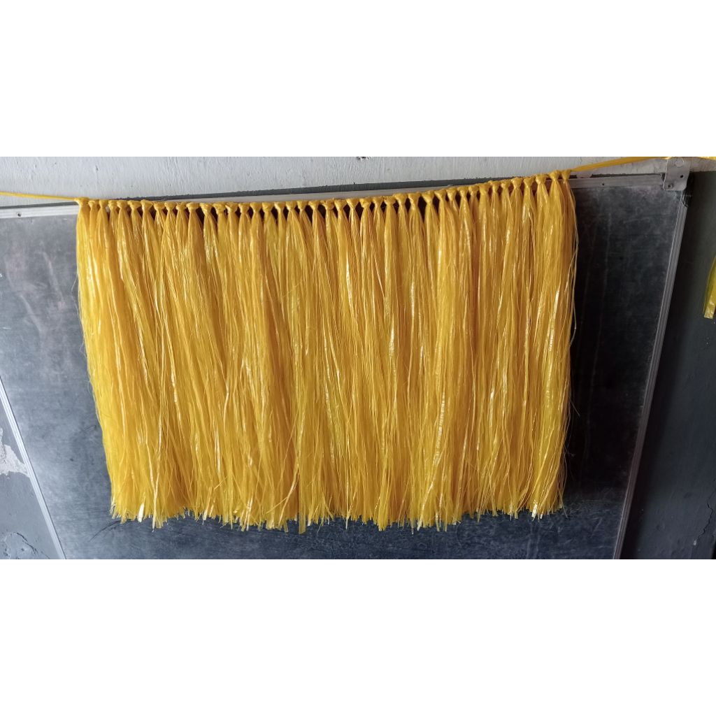 Rok Rumbai Tali Rafia gembul