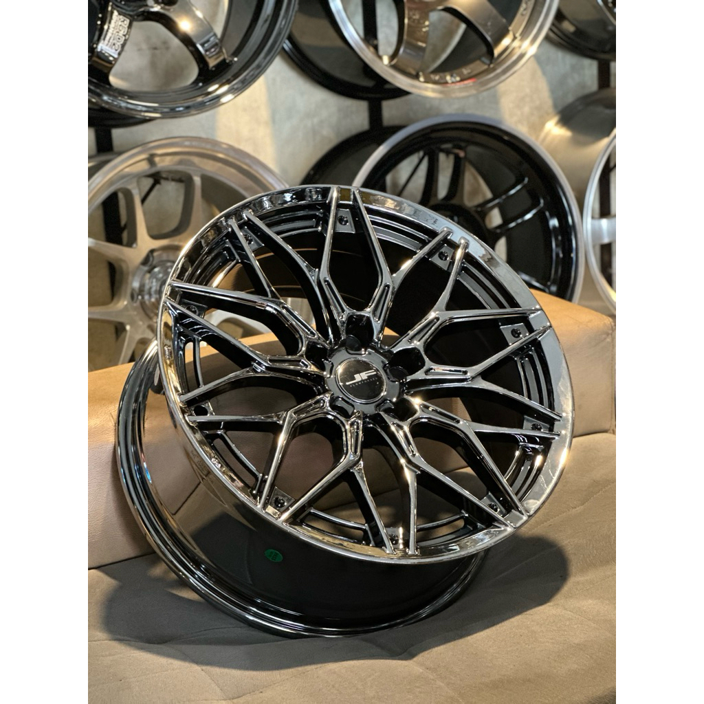 Velg Jf Flow Forged Blackchrome R18 Kondisi Baru