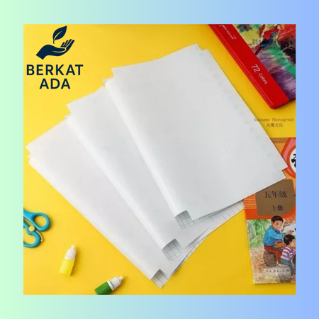 

BA Sampul Buku Bahan PVC Anti Air Isi 10 Lembar