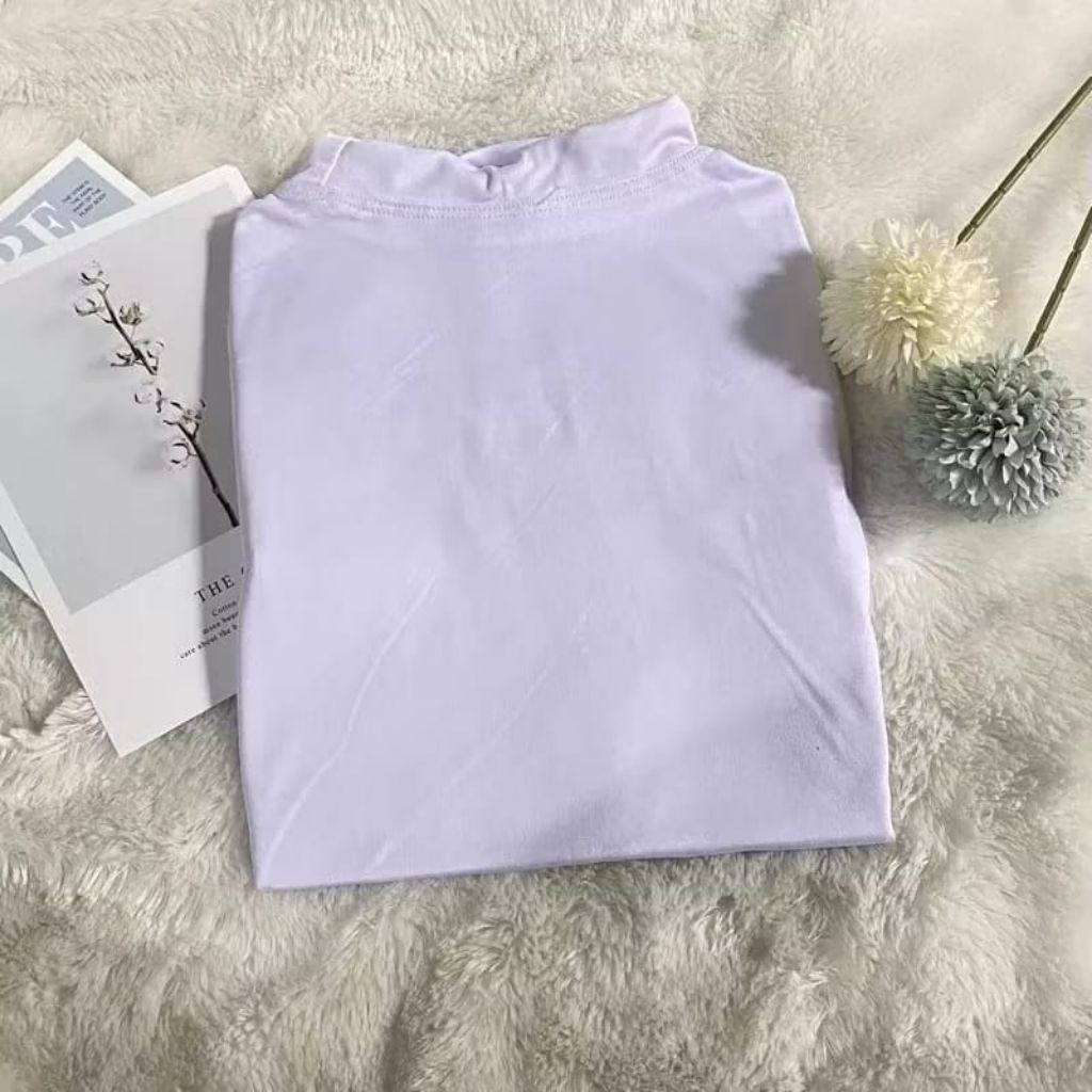 Manset Baju Warna Putih Lengan Panjang/Inner Dalaman/Atasan Dalaman Gamis