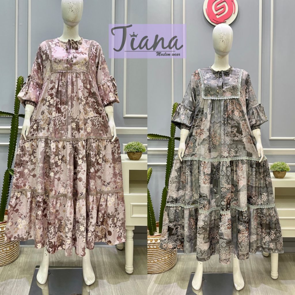 Salvina gamis jaguar renda susun