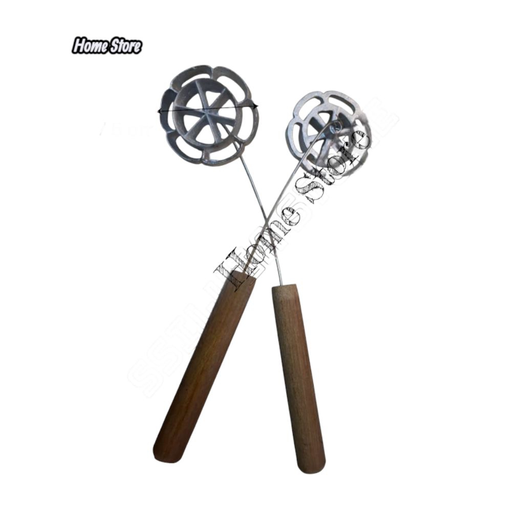 Cetakan Kue Kembang Goyang Engkel Motif Bunga Tumpuk