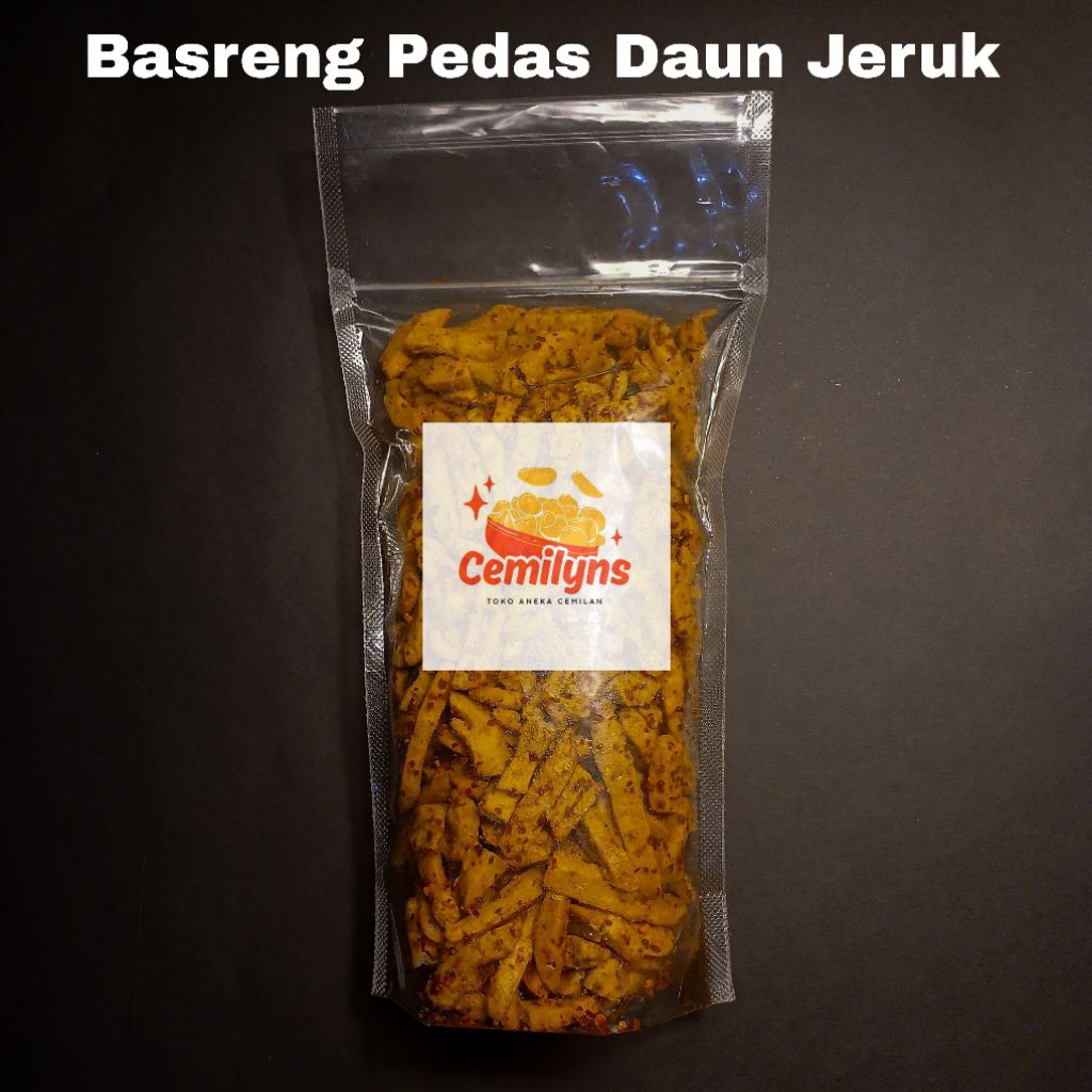 

Cemilyns Basreng Pedas 1 kg dengan Rasa Daun Jeruk & Spicy Sauce by Cemilyns