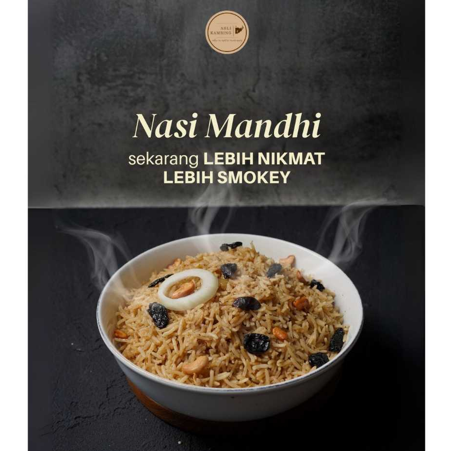 

Nasi Kebuli/Mandhi polos tanpa Lauk