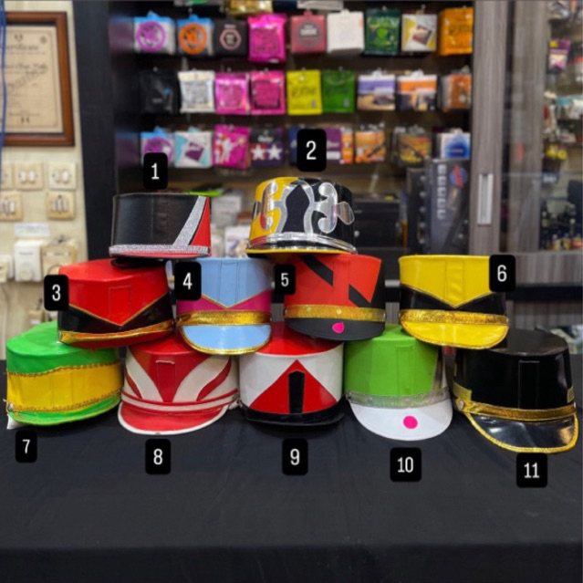 TOPI DRUMBAND TOPI MAYORET TOPI PASUKAN TK SD SMP SMA