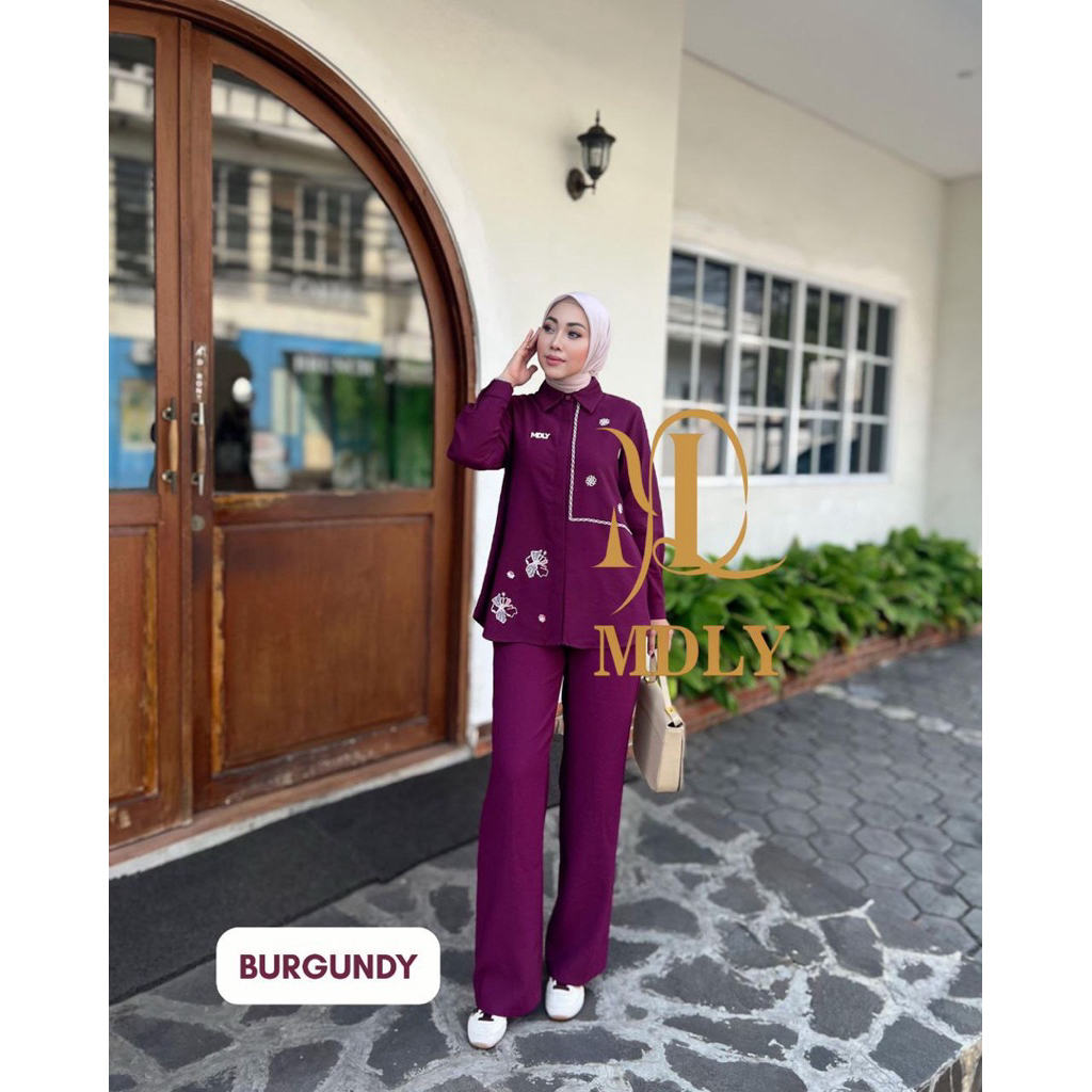 Setelan Celana One Set Karuni Set by MDLY