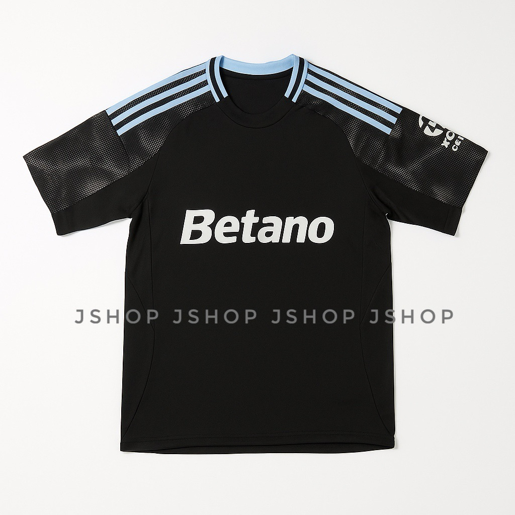 FANS ISSUE JERSEY BOLA BAJU BOLA JERSEY FUTSAL ASTON VILLA AWAY 25/26