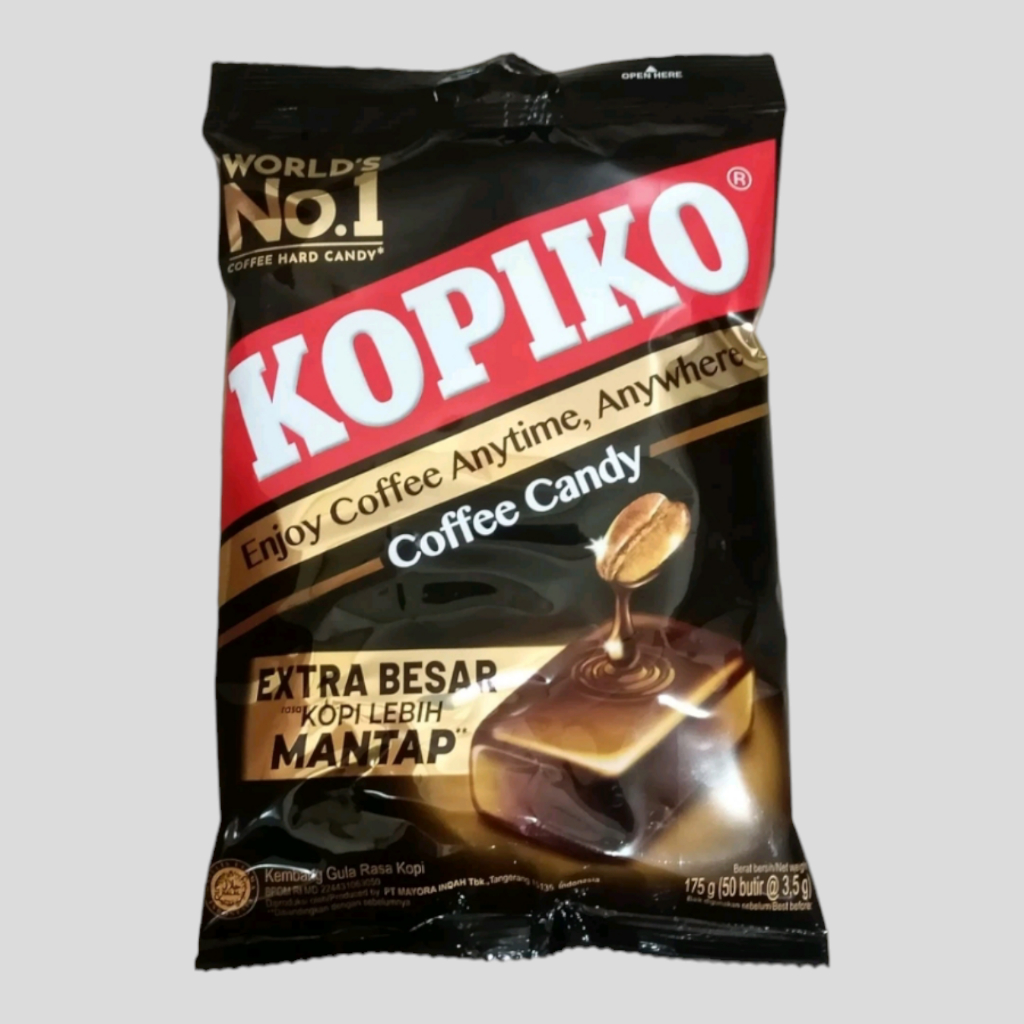 

Kopiko Coffee Shot Classic Permen Sak 175gr [50 butir]