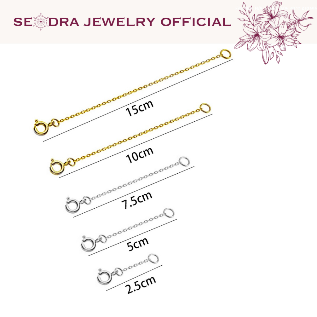 SEODRA Extension Kalung Pengait Bulat Donat Anti Karat