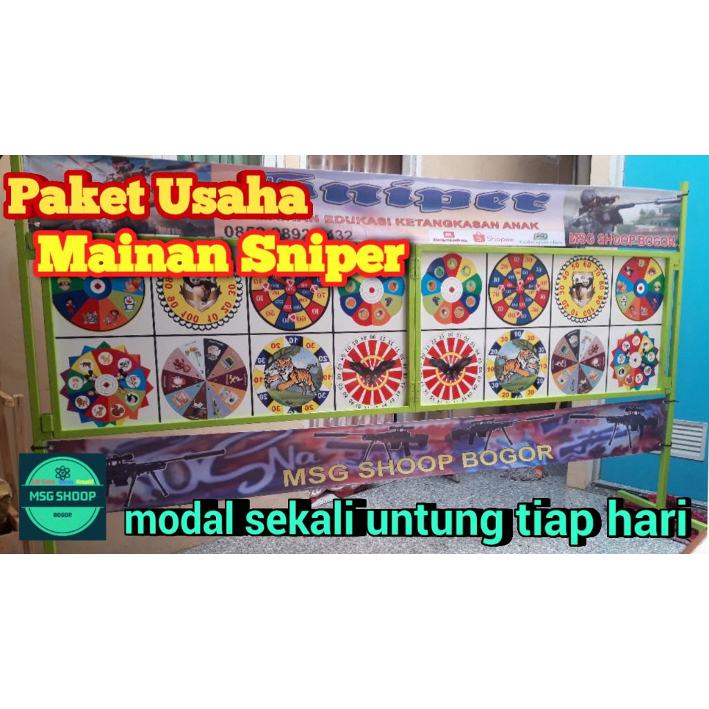 Paket Usaha Mainan Sniper | Paket Usaha Murah | Cepat Balik Modal | Paket Usaha Viral