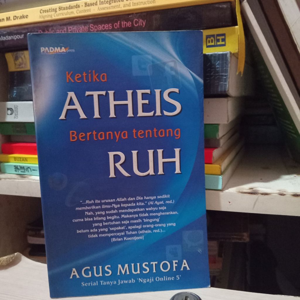 buku ketika Atheis bertanya tentang Ruh