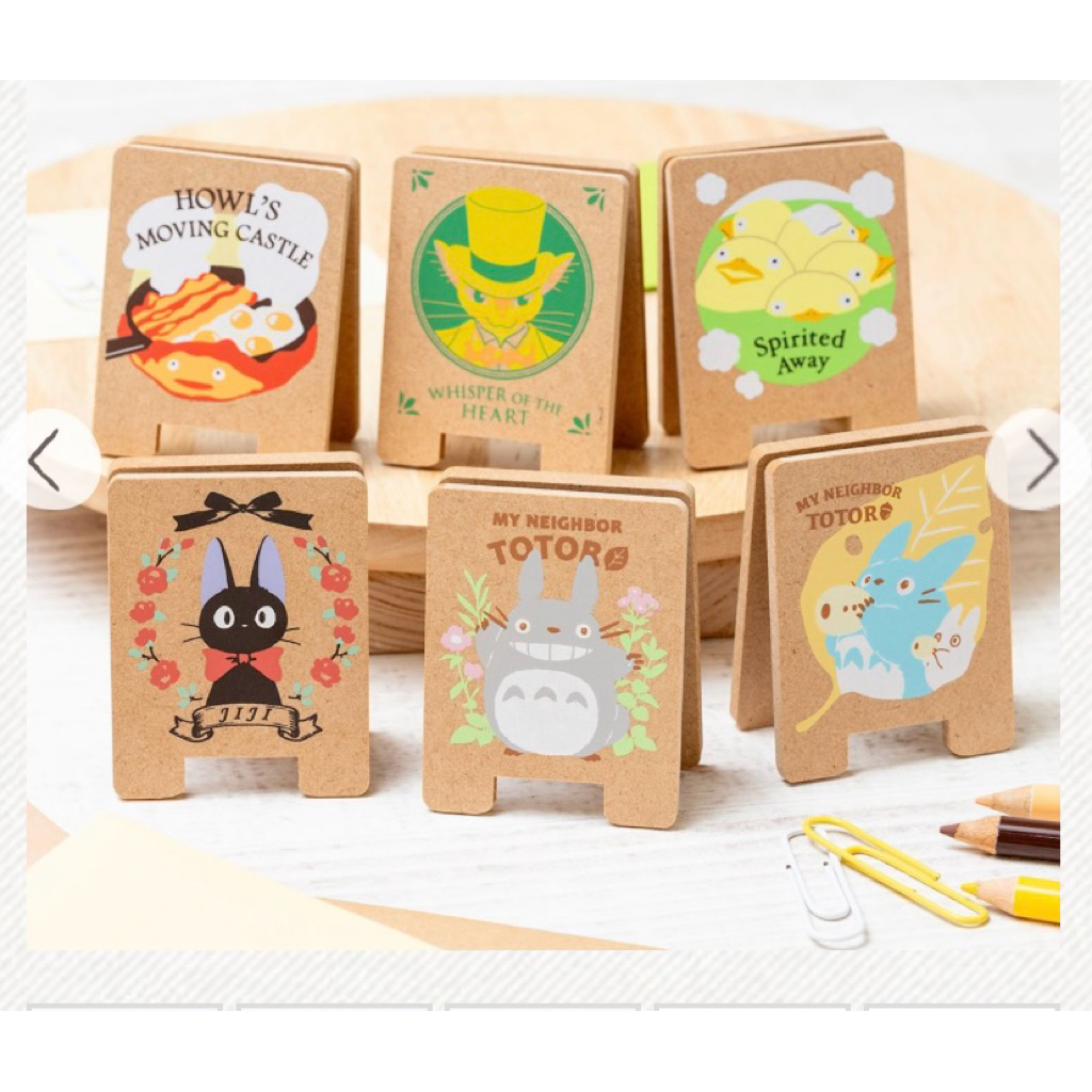 

Studio Ghibli - Wooden Stand Clip