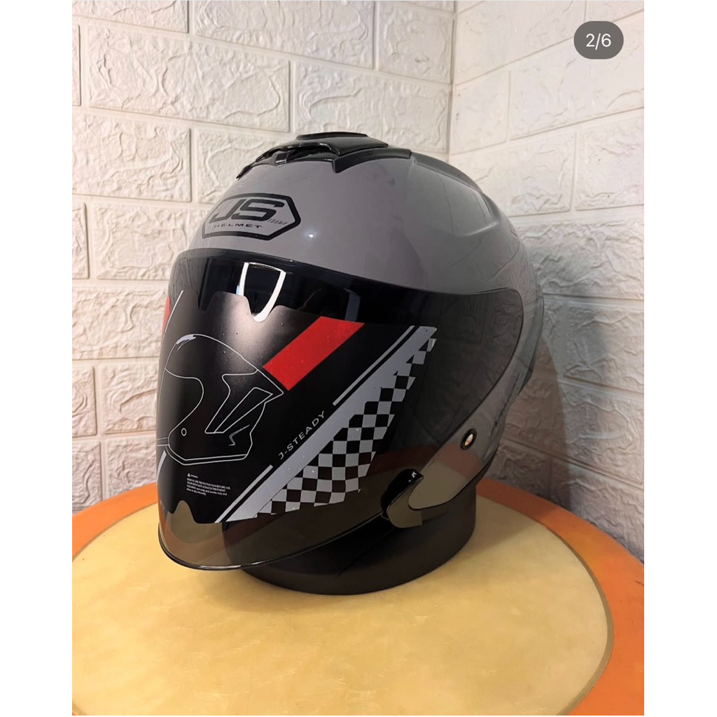 NEW JS ARMOUR GREY GLOSSY SIZE M