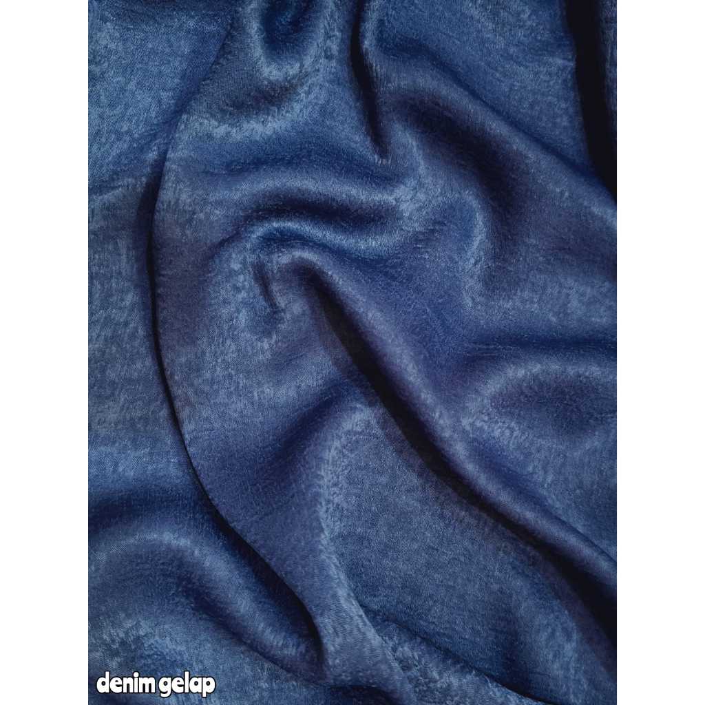 KAIN SANTORINI SILK PREMIUM KAIN LEMBUT SANTORINI