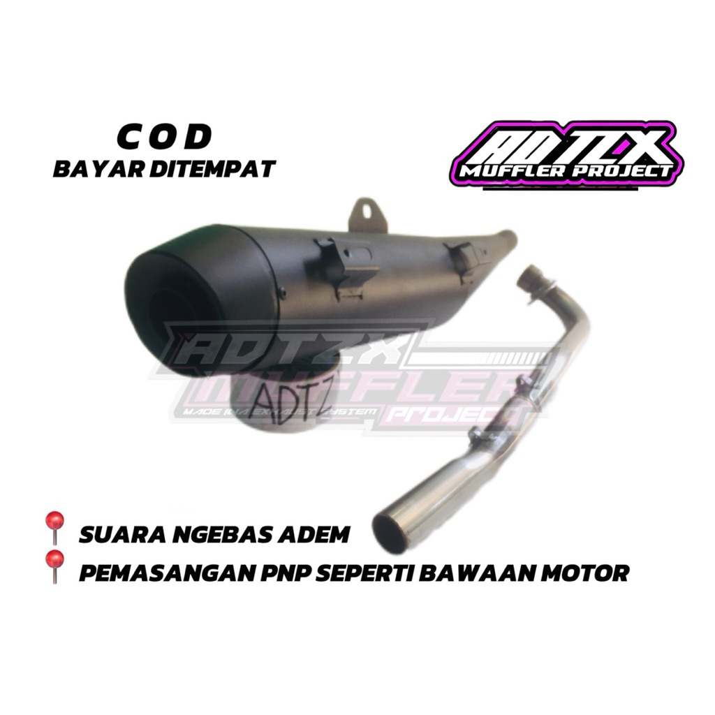 KNALPOT STANDAR RACING ASTRA GRAND SUPRA X 125 Fi SUPRA