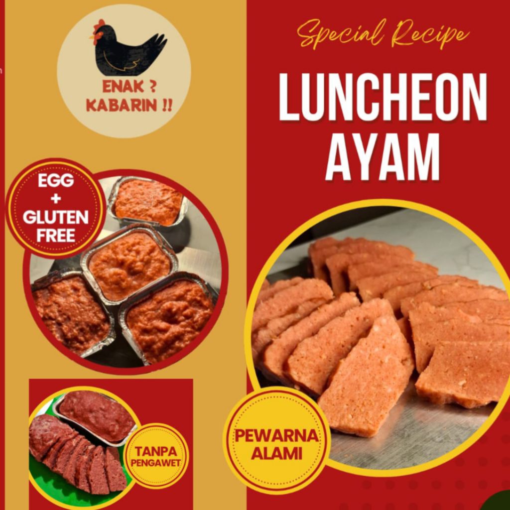 

Ham Ayam tanpa pengawet, gluten free, tanpa telur (hanya pengiriman INSTANT)