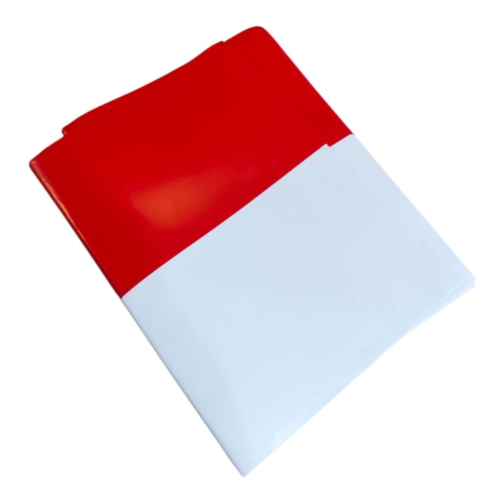 

SAMPUL MERAH PUTIH GLOSSY - SAMPUL BUKU UKURAN BOXY/KWARTO MERAH PUTIH