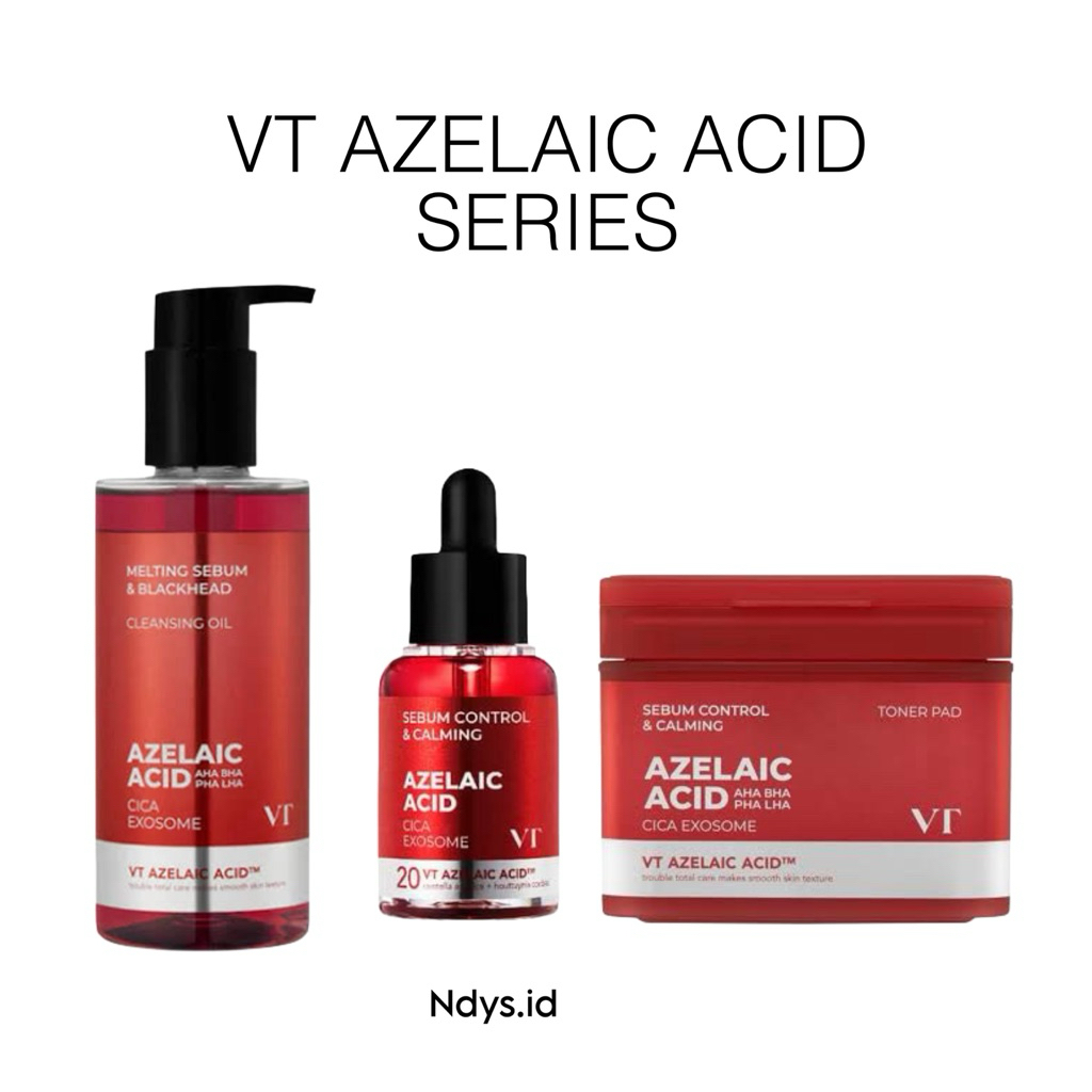 VT - Azelaic A1 Calming Ampoule / TONER PAD / CLEANSING OIL