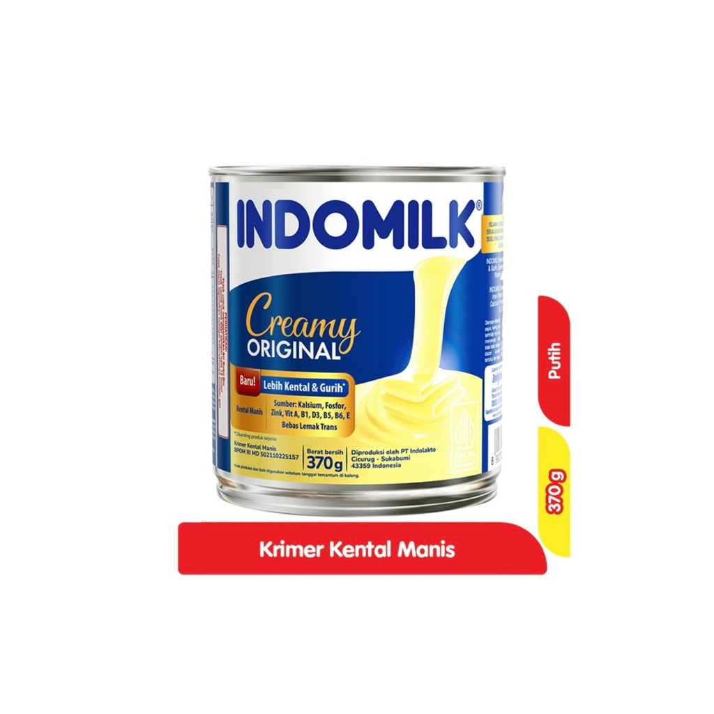 

INDOMILK KRIMER KENTAL MANIS PUTIH 370 gram