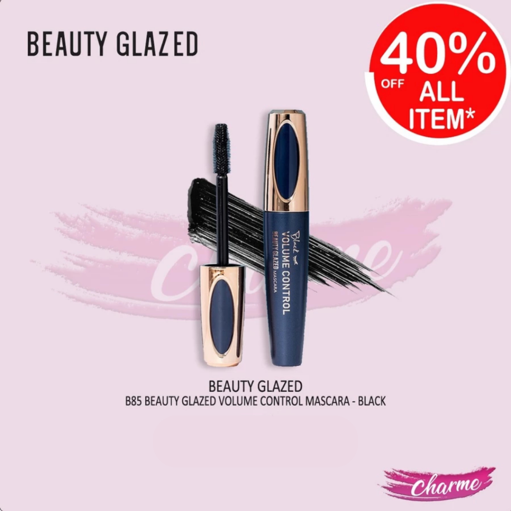 (READY & ORI) Beauty Glazed Volume Control Mascara B85 Beauty Glazed Maskara Volume Control Mascara 