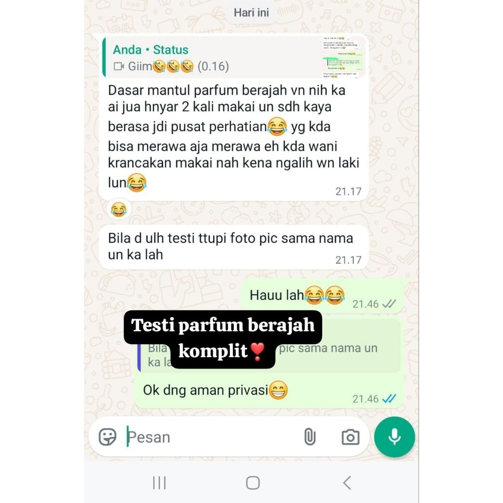 FARFUM BERAJAH FARFUM TERBAIK