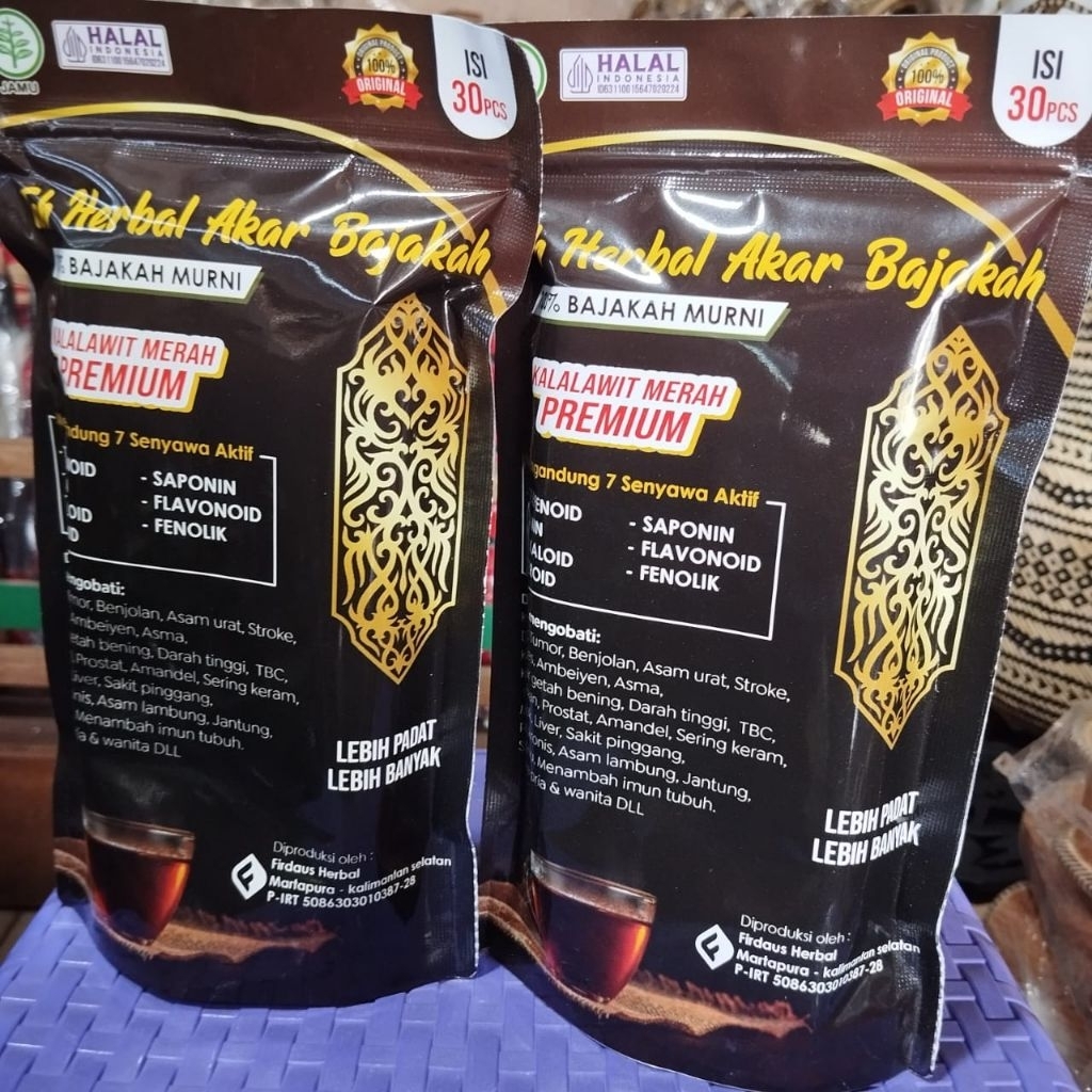 

TEH HERBAL BAJAKAH KALALAWIT MERAH PREMIUM ASLI DARI KALIMANTAN