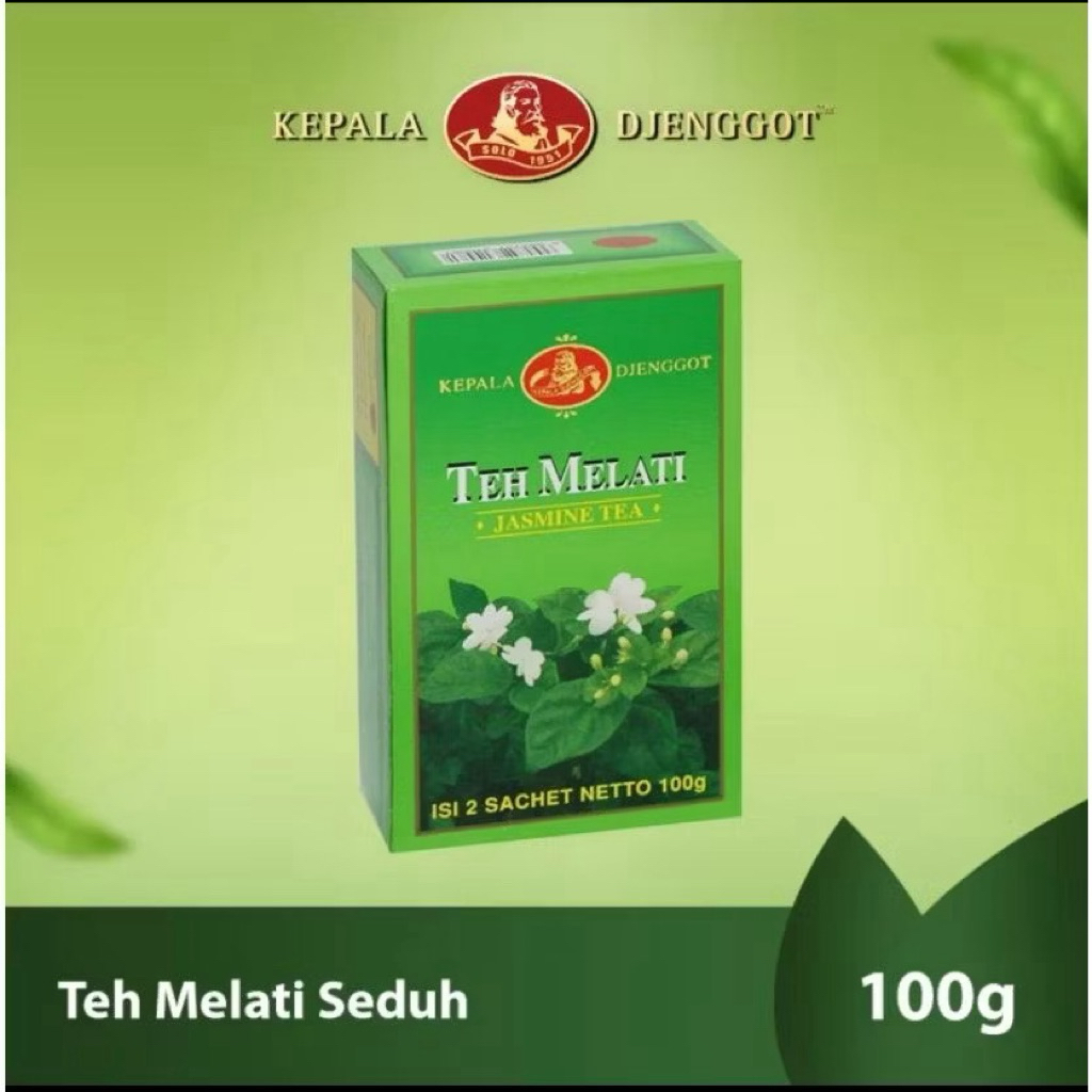 

TEH KEPALA DJENGGOT MELATI TUBRUK 100GR