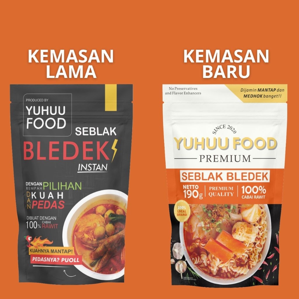 

SEBLAK VIRAL BY YUHUU FOOD SEBLAK INSTANT KUAH PEDAS GURIH