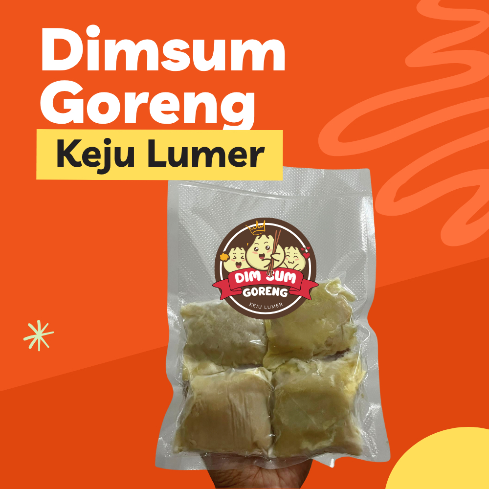 

Dimsum Goreng Keju Lumer Isi 4Pcs