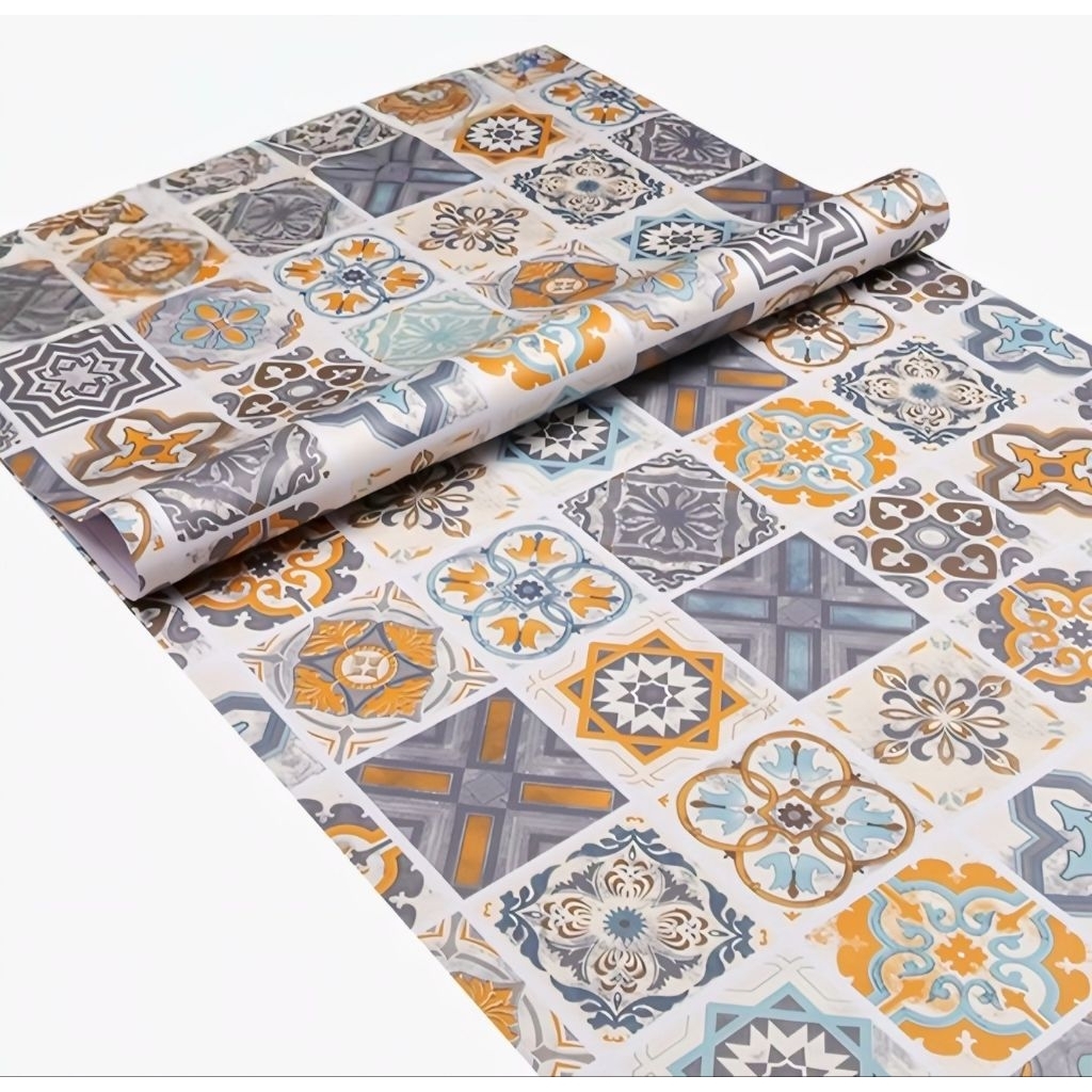 Wallpaper Lantai/ Sticker Perekat 3m×60cm Anti Slip