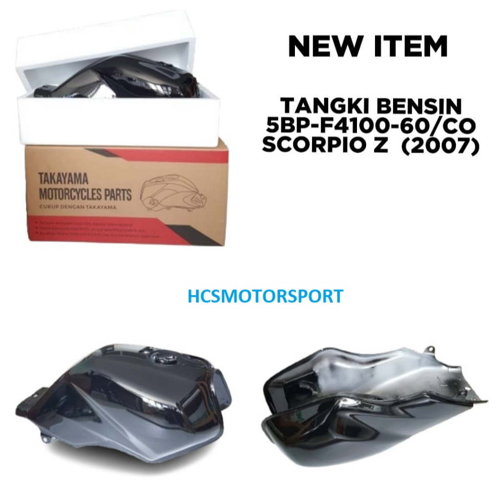 TANGKI TENGKI BENSIN SCORPIO Z NEW 2007 MERK TAKAYAMA ORI