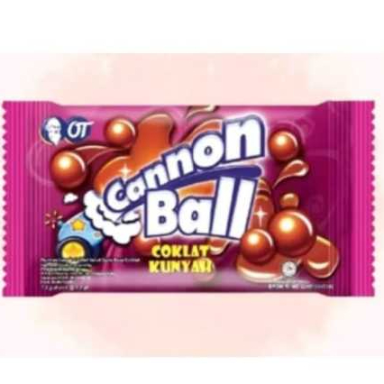 

Cannon Ball coklat kunyah 40gr