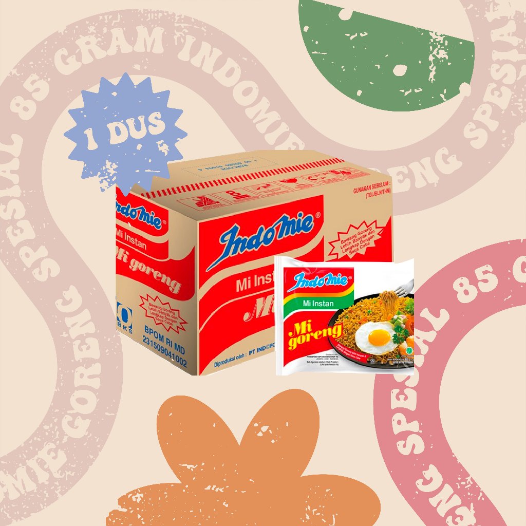 

Indomie Goreng Spesial 1 Dus