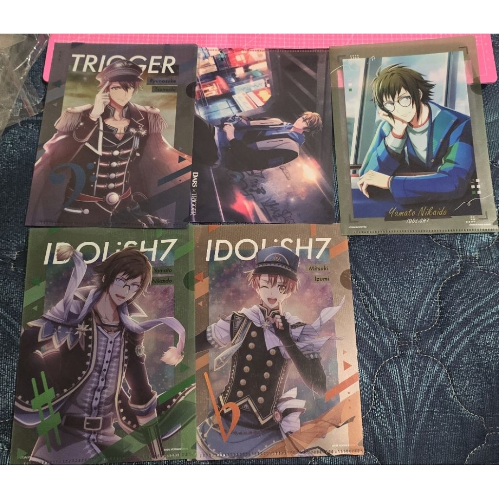 ryuu ryunosuke yamato mitsuki trigger idolish 7 ainana idolish7 mini cf clearfile official merchandi