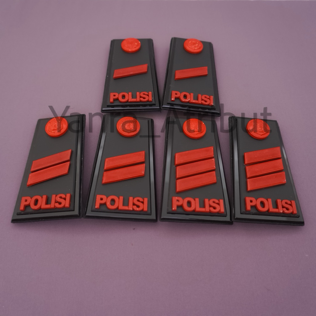 Pangkat Bharada Pdh FullMika Polri Brimob Tamtama Bharada / Bharatu / Bharaka Polisi Premium