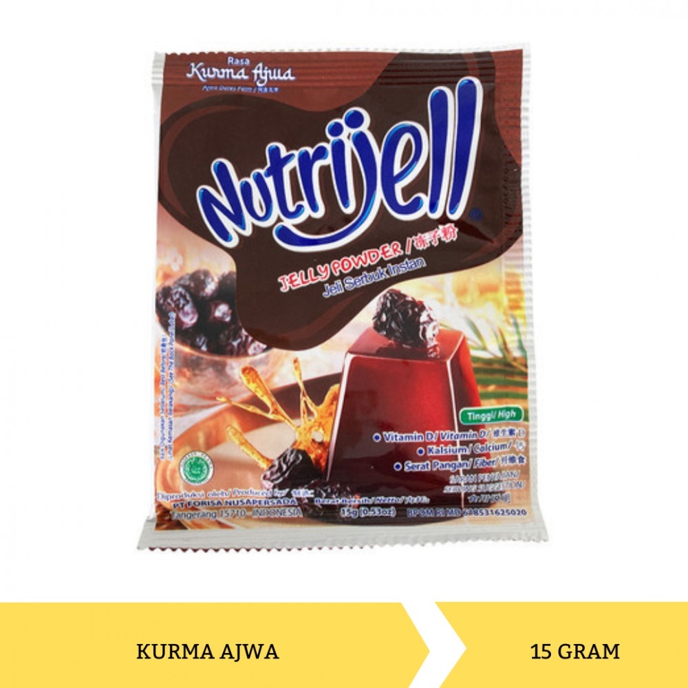 

(S) NUTRIJELL JELLY POWDER KURMA SCT 15G