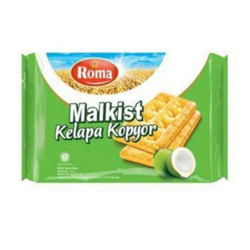 

ROMA MALKIST KELAPA KOPYOR 105G
