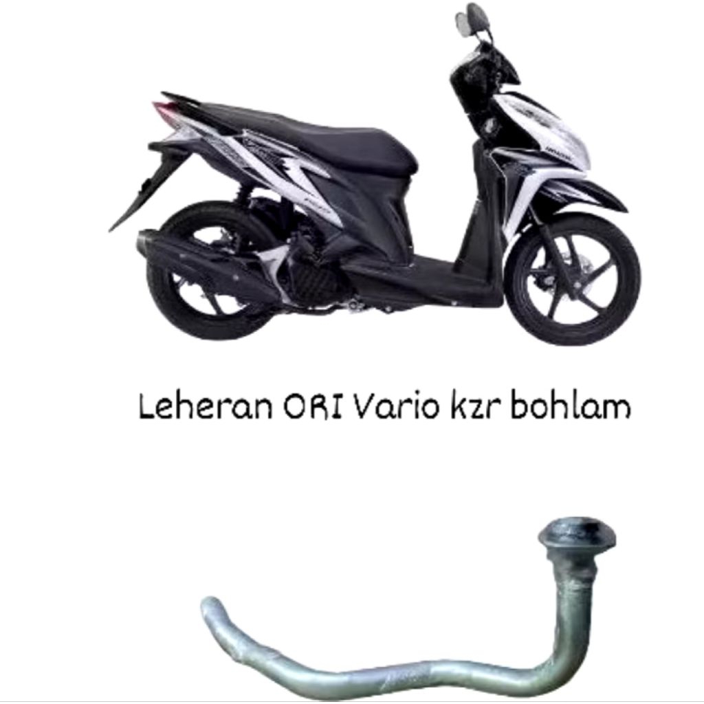 Leheran ORI Knalpot Standar Vario 125 Kzr Bohlam