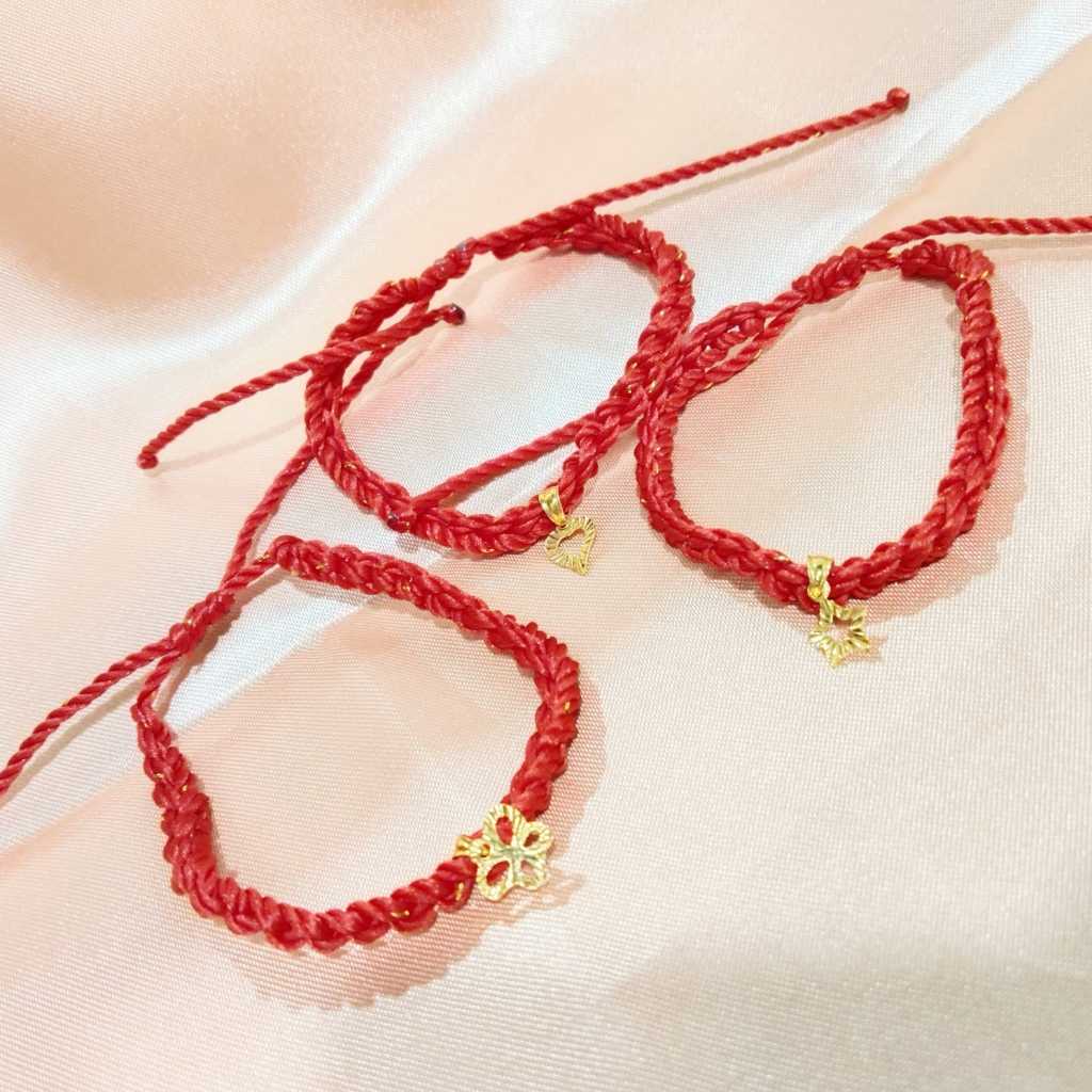 Gelang Serut Tali Anak Emas Muda : 0.25gr