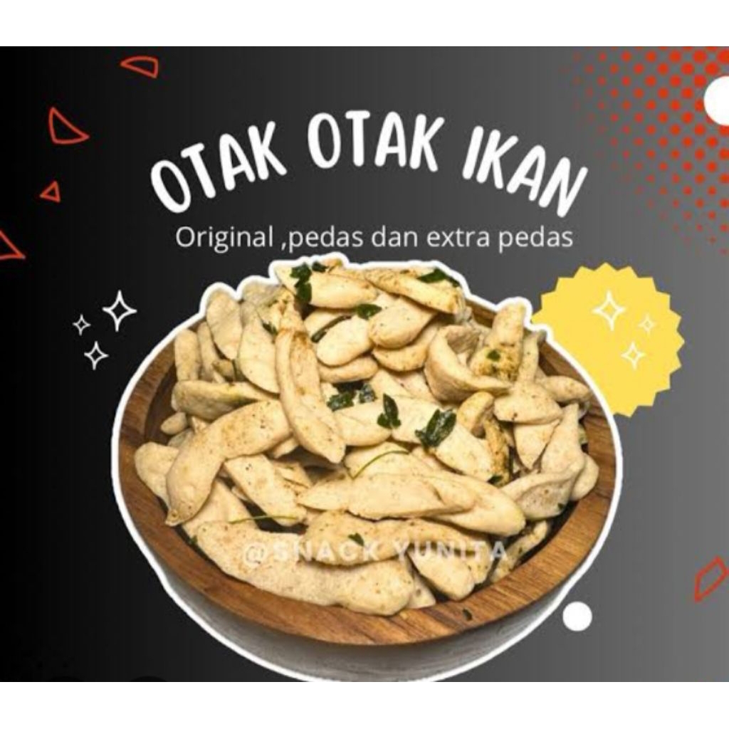 

Otak Otak krispi daun jerul original