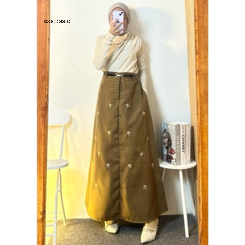 ROK MAYUNG COQUETTE ROK PANJANG / ROK COQUETTE PITA ROK MODEREN