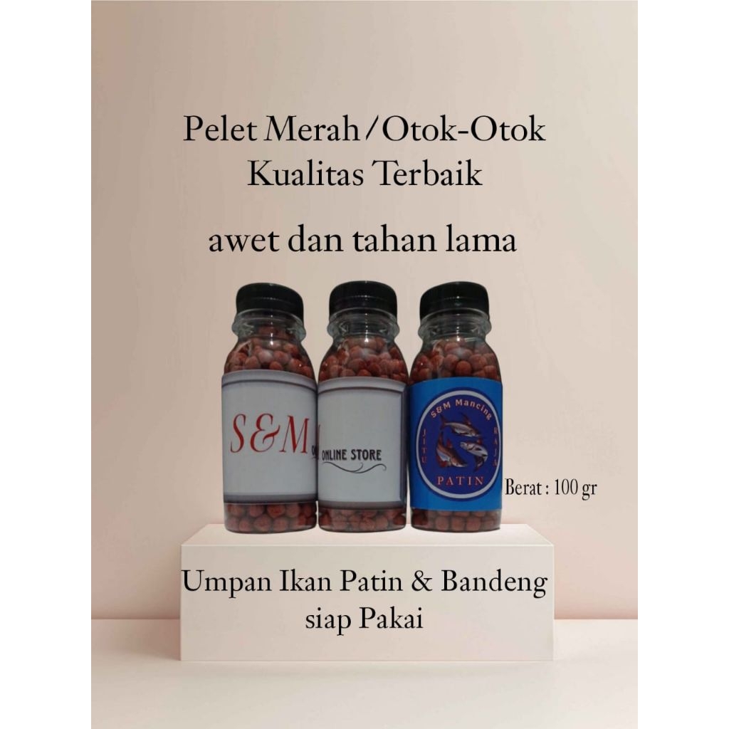 Umpan Pelet otok-otok mix Essen pilihan khusus PATIN & BANDENG Siap pakai