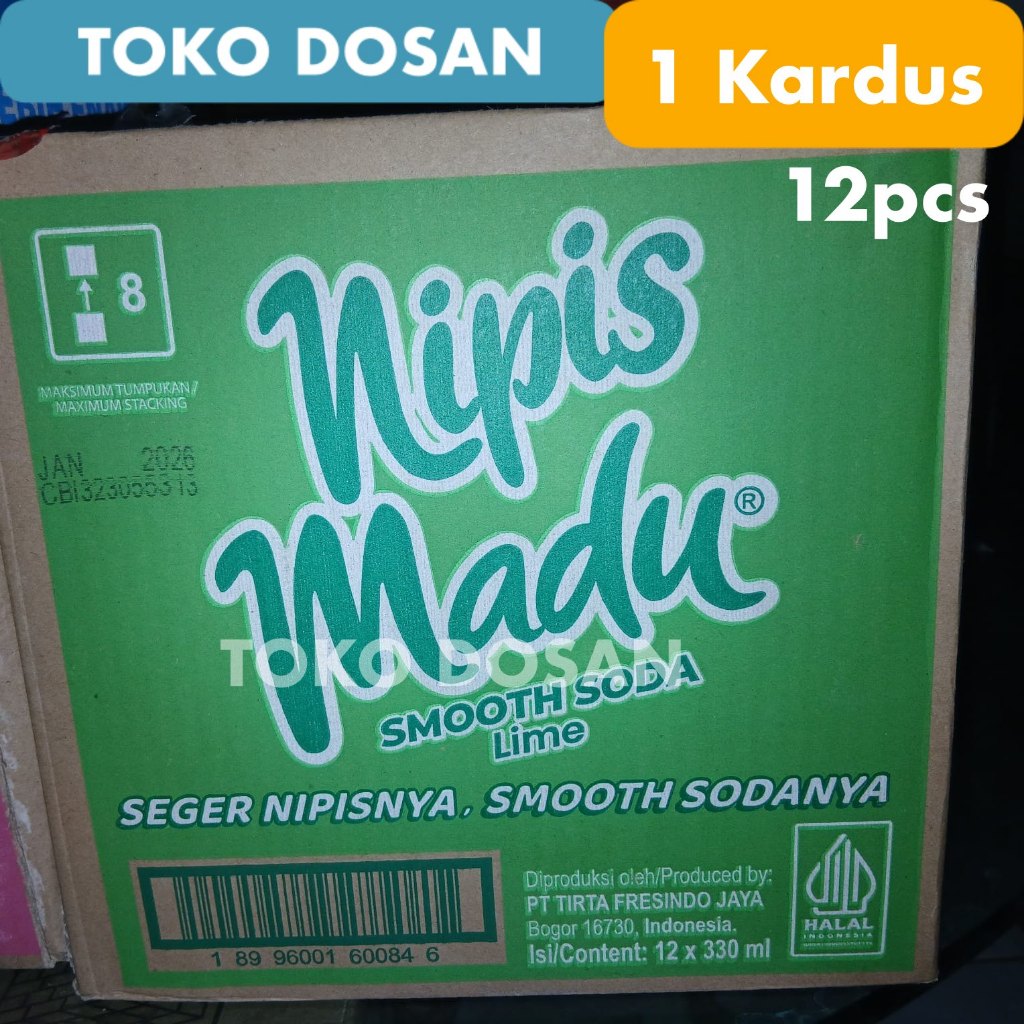 

[GOSEND/GRAB/INSTAN] NIPIS MADU 1 BOX ISI 12BTL EXP 2026