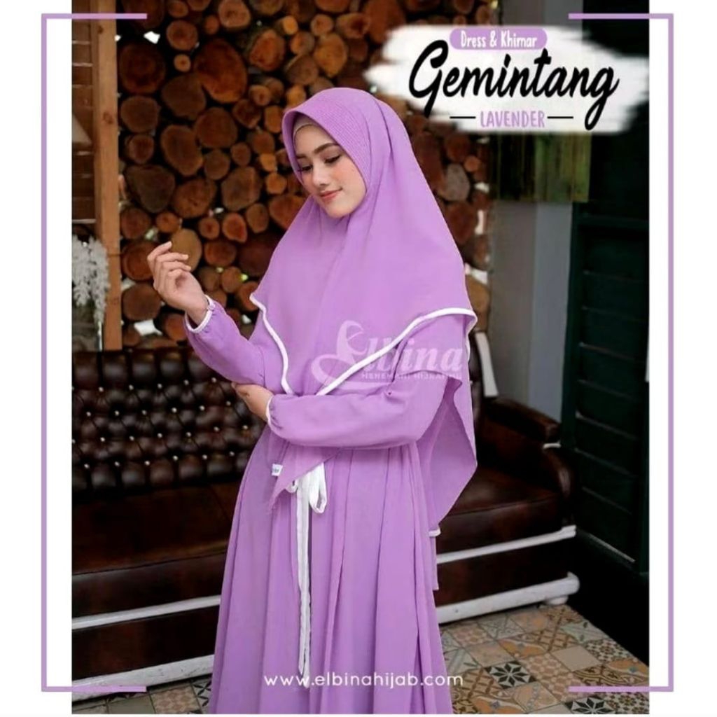 PRELOVED Khimar Instan Elbina Hijab